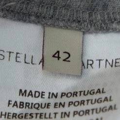 Stella McCartney Grey Cotton Chain Trim Cutout Shoulder Detail Crewneck T-Shirt M For Women 17 Stella McCartney Grey Cotton Chain Trim Cutout Shoulder Detail Crewneck T-Shirt M For Women -Stella McCartney Sales luxury women stella mccartney used clothes p427094 008