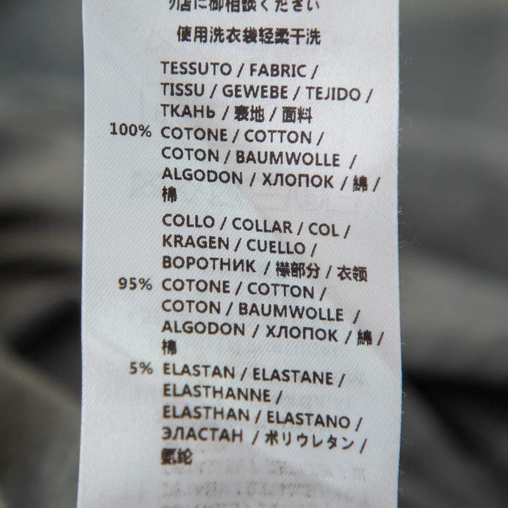 Stella McCartney Grey Cotton Chain Trim Cutout Shoulder Detail Crewneck T-Shirt M For Women 10 Stella McCartney Grey Cotton Chain Trim Cutout Shoulder Detail Crewneck T-Shirt M For Women - Image 8