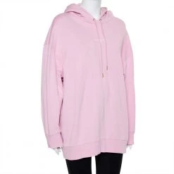 Stella McCartney Pink Cotton Logo Printed Hoodie M For Women -Stella McCartney Sales luxury women stella mccartney used clothes p427404 003