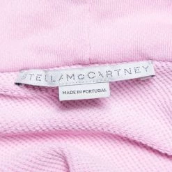 Stella McCartney Pink Cotton Logo Printed Hoodie M For Women -Stella McCartney Sales luxury women stella mccartney used clothes p427404 007