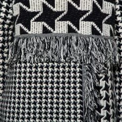 Stella McCartney Monochrome Houndstooth Pattern Wool Oversized Shift Dress S For Women -Stella McCartney Sales luxury women stella mccartney used clothes p428532 008