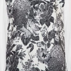 Stella McCartney Monochrome Floral Printed Silk Asymmetric Hem Detail Top M For Women -Stella McCartney Sales luxury women stella mccartney used clothes p433663 007