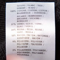 Stella McCartney Black Cotton Crystal Embellished & Applique Detail Crewneck Sweatshirt S For Women -Stella McCartney Sales luxury women stella mccartney used clothes p438256 005