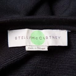 Stella McCartney Black Cotton Crystal Embellished & Applique Detail Crewneck Sweatshirt S For Women -Stella McCartney Sales luxury women stella mccartney used clothes p438256 007