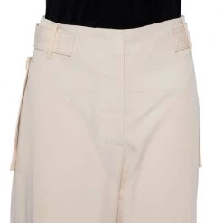 Stella McCartney Cream Wool Cargo Pants M For Women -Stella McCartney Sales luxury women stella mccartney used clothes p438267 001