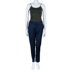 Stella McCartney Blue Tapered Trousers M For Women 12 Stella McCartney Blue Tapered Trousers M For Women -Stella McCartney Sales luxury women stella mccartney used clothes p44135 0002