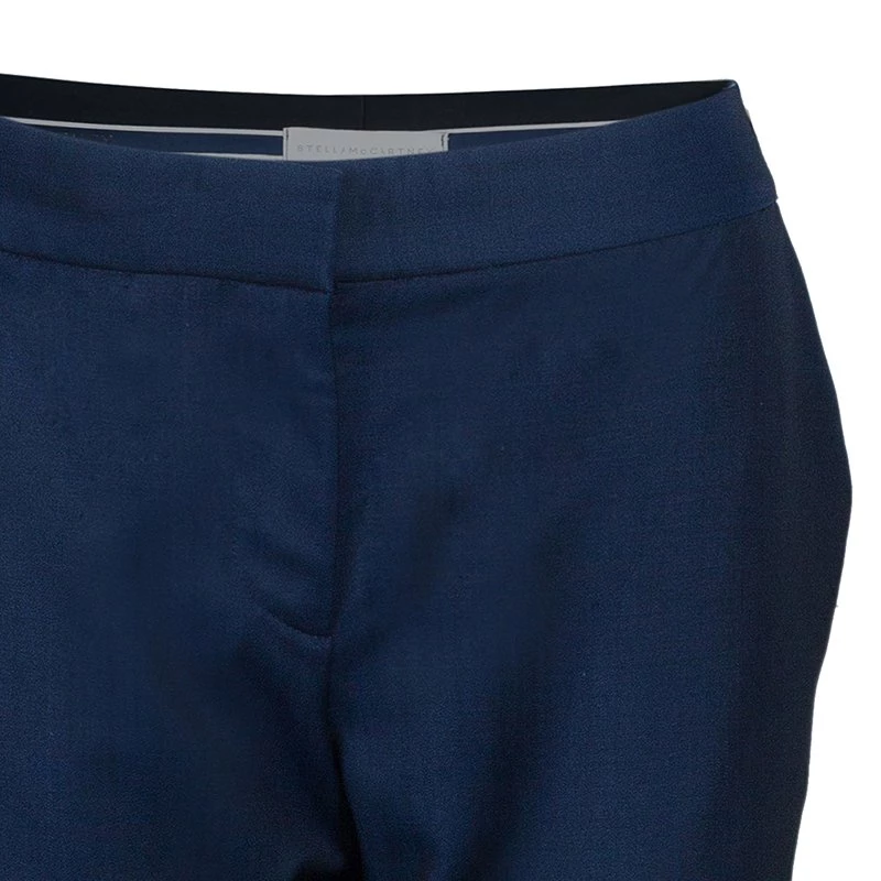 Stella McCartney Blue Tapered Trousers M For Women 6 Stella McCartney Blue Tapered Trousers M For Women - Image 4