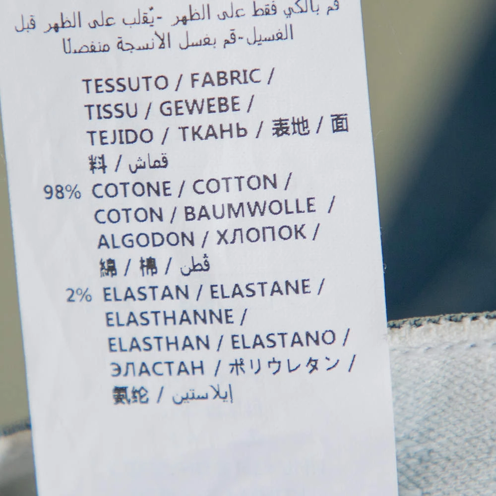 Stella McCartney Blue Denim Palm Embroidered Flared Jeans M For Women 8 Stella McCartney Blue Denim Palm Embroidered Flared Jeans M For Women - Image 6