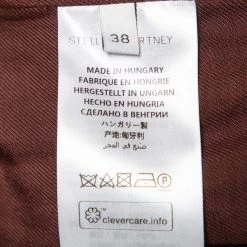 Stella McCartney Burgundy Wool Iris Suit S For Women -Stella McCartney Sales luxury women stella mccartney used clothes p450600 002