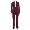 Stella McCartney Burgundy Wool Iris Suit S For Women -Stella McCartney Sales luxury women stella mccartney used clothes p450600 004