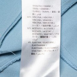 Stella McCartney Powder Blue Crepe Paneled Midi Dress S For Women -Stella McCartney Sales luxury women stella mccartney used clothes p452164 007