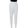 Stella McCartney White Crepe Julia Joggers S For Women 1 Stella McCartney White Crepe Julia Joggers S For Women -Stella McCartney Sales luxury women stella mccartney used clothes p452174 008