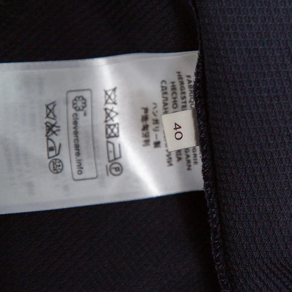 Stella McCartney Navy Blue Embroidered Cotton Penelope Midi Skirt S For Women 8 Stella McCartney Navy Blue Embroidered Cotton Penelope Midi Skirt S For Women - Image 6