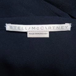 Stella McCartney Midnight Blue Silk & Lace Paneled Maxi Skirt S For Women -Stella McCartney Sales luxury women stella mccartney used clothes p453539 002