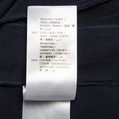 Stella McCartney Midnight Blue Silk & Lace Paneled Maxi Skirt S For Women -Stella McCartney Sales luxury women stella mccartney used clothes p453539 004