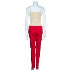 Stella McCartney Red Tailored Trousers M For Women -Stella McCartney Sales luxury women stella mccartney used clothes p46755 0003