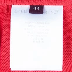 Stella McCartney Red Tailored Trousers M For Women -Stella McCartney Sales luxury women stella mccartney used clothes p46755 0009