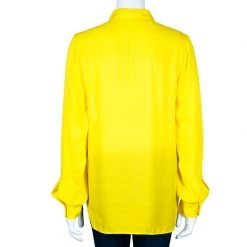 Stella McCartney Canary Yellow Button Down Blouse M For Women -Stella McCartney Sales luxury women stella mccartney used clothes p46761 003