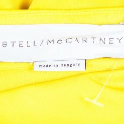 Stella McCartney Canary Yellow Button Down Blouse M For Women -Stella McCartney Sales luxury women stella mccartney used clothes p46761 008