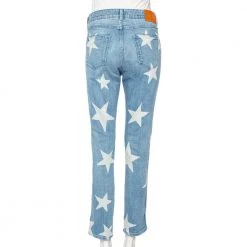 Stella McCartney Blue Denim Star Printed Denim Boyfriend Jeans M For Women -Stella McCartney Sales luxury women stella mccartney used clothes p468744 010