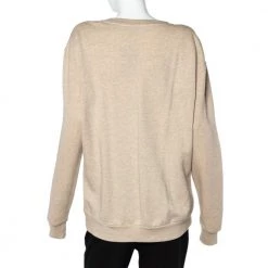 Stella McCartney Light Pink Unicorn Printed Cotton & Wool Sweatshirt L For Women -Stella McCartney Sales luxury women stella mccartney used clothes p482164 003