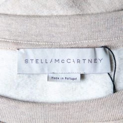 Stella McCartney Light Pink Unicorn Printed Cotton & Wool Sweatshirt L For Women -Stella McCartney Sales luxury women stella mccartney used clothes p482164 006