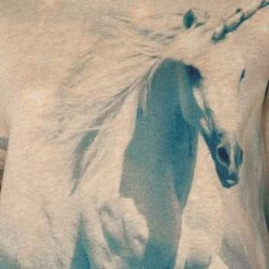 Stella McCartney Light Pink Unicorn Printed Cotton & Wool Sweatshirt L For Women -Stella McCartney Sales luxury women stella mccartney used clothes p482164 008