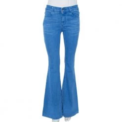 Stella McCartney Blue Denim Flared Jeans M For Women