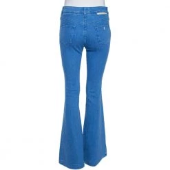 Stella McCartney Blue Denim Flared Jeans M For Women 10 Stella McCartney Blue Denim Flared Jeans M For Women -Stella McCartney Sales luxury women stella mccartney used clothes p489117 007