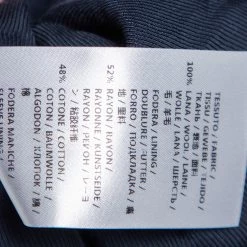 Stella McCartney Navy Blue Wool Single Button Blazer S For Women -Stella McCartney Sales luxury women stella mccartney used clothes p491075 003