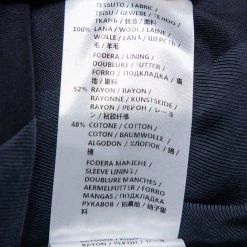 Stella McCartney Navy Blue Wool Single Button Blazer S For Women -Stella McCartney Sales luxury women stella mccartney used clothes p491075 004