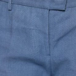 Stella McCartney Blue Hemp Formal Pants M For Women -Stella McCartney Sales luxury women stella mccartney used clothes p499706 001