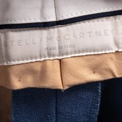 Stella McCartney Blue Hemp Formal Pants M For Women -Stella McCartney Sales luxury women stella mccartney used clothes p499706 005