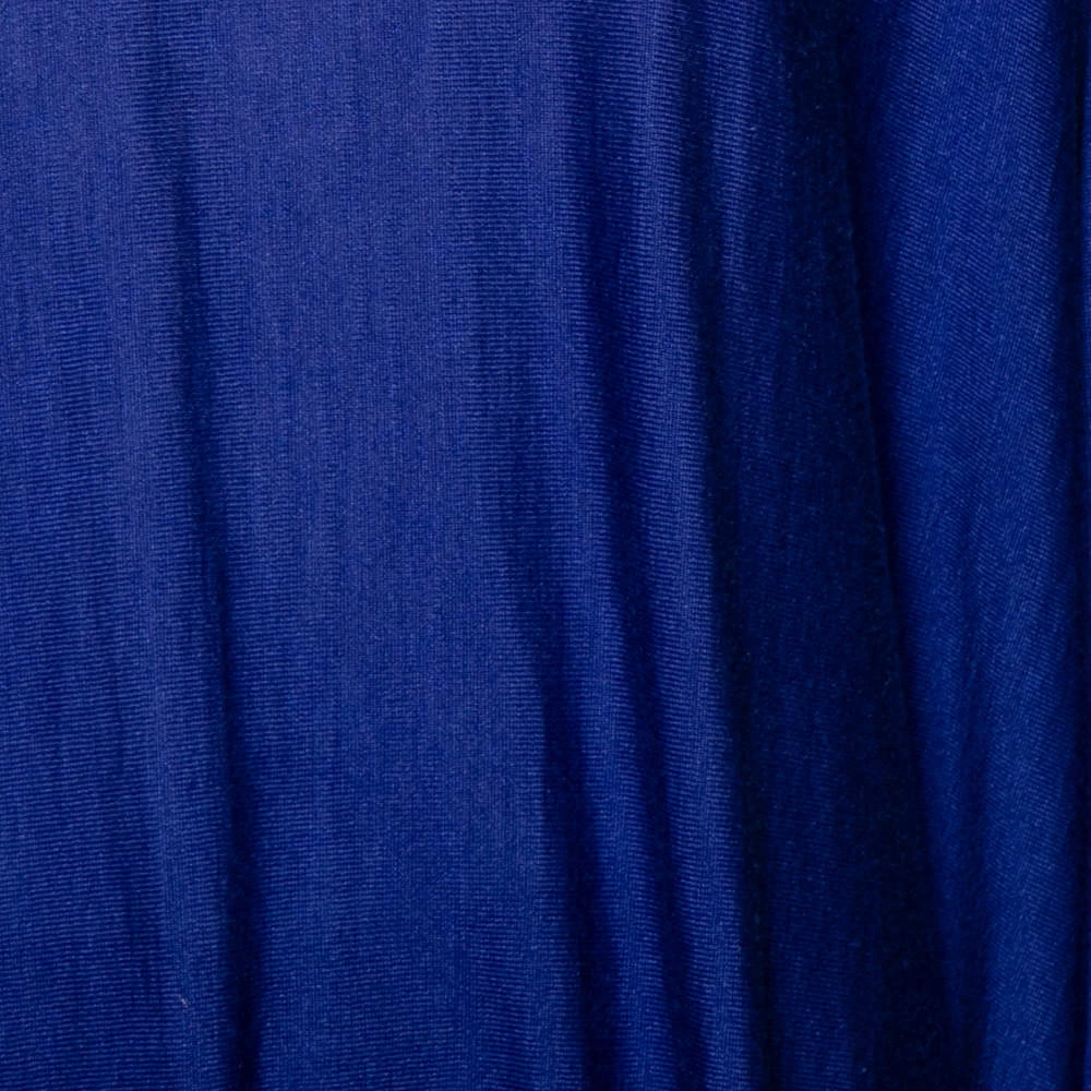 Stella McCartney Blue Wool Ribbed Sleeve Detailed Round Neck Sweater M For Women 6 Stella McCartney Blue Wool Ribbed Sleeve Detailed Round Neck Sweater M For Women - Image 4