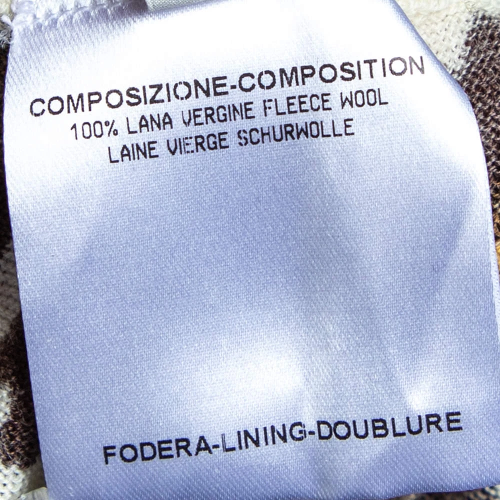 Stella McCartney Cream Animal Printed Wool Knit Joggers M For Women 8 Stella McCartney Cream Animal Printed Wool Knit Joggers M For Women - Image 6