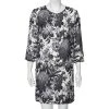 Stella McCartney Monochrome Floral Printed Silk Short Dress M For Women 2 Stella McCartney Monochrome Floral Printed Silk Short Dress M For Women -Stella McCartney Sales luxury women stella mccartney used clothes p502011 008