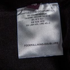 Stella McCartney Black Cashmere & Silk Knit Tapered High Rise Pants S For Women -Stella McCartney Sales luxury women stella mccartney used clothes p503788 003