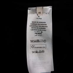 Stella McCartney Black Crepe Zip Detail Long Sleeve Arlesa Blouse L For Women 17 Stella McCartney Black Crepe Zip Detail Long Sleeve Arlesa Blouse L For Women -Stella McCartney Sales luxury women stella mccartney used clothes p508007 004