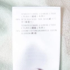 Stella McCartney Multicolor Silk And Cotton Patterned Knit Sheer Detail Top M For Women -Stella McCartney Sales luxury women stella mccartney used clothes p514188 005