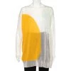 Stella McCartney Multicolor Silk And Cotton Patterned Knit Sheer Detail Top M For Women -Stella McCartney Sales luxury women stella mccartney used clothes p514188 006