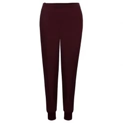 Stella McCartney Burgundy Jogger Trousers S For Women
