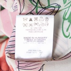 Stella McCartney Multicolored Floral Printed Silk Ruffled Sleeveless Top S For Women -Stella McCartney Sales luxury women stella mccartney used clothes p525226 005