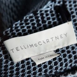 Stella McCartney Blue-Black Knit One Shoulder Asymmetric Fringed Top M For Women -Stella McCartney Sales luxury women stella mccartney used clothes p527217 002