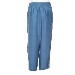 Stella McCartney Blue Silk Elasticized Waist Pants M For Women -Stella McCartney Sales luxury women stella mccartney used clothes p531587 001