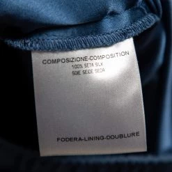 Stella McCartney Blue Silk Elasticized Waist Pants M For Women -Stella McCartney Sales luxury women stella mccartney used clothes p531587 005