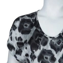 Stella McCartney Grey Leopard Print Top M For Women -Stella McCartney Sales luxury women stella mccartney used clothes p53383 005