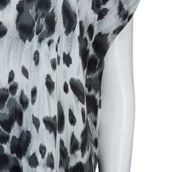 Stella McCartney Grey Leopard Print Top M For Women -Stella McCartney Sales luxury women stella mccartney used clothes p53383 007