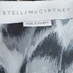 Stella McCartney Grey Leopard Print Top M For Women -Stella McCartney Sales luxury women stella mccartney used clothes p53383 009
