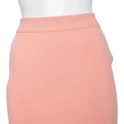 Stella McCartney Pale Pink Wool Knit Pencil Skirt S For Women -Stella McCartney Sales luxury women stella mccartney used clothes p534377 004