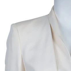Stella McCartney Cream Blazer S For Women -Stella McCartney Sales luxury women stella mccartney used clothes p53979 005